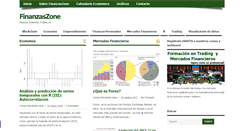 Desktop Screenshot of finanzaszone.com