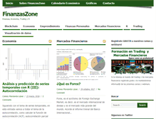 Tablet Screenshot of finanzaszone.com